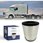TORQUE Engine Air Filter Compatible with Select Freightliner Models | Fits: Columbia, Coronado, Argosy, Condor, Century Class Models; Replacement Part Numbers: RS3518, LAF1849, AF25139M, 46556