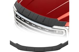WASOFF Hood Protector Fit for Ford F250 F350 F450 2023 2024 2025 Bug Deflectors Shield TPE Low Profile Hood Deflector Fit for F250 F350 F450 Accessories 2026 2025 2024 2023 Bugflector