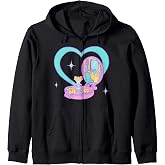 Polly Pocket Heart Case Zip Hoodie