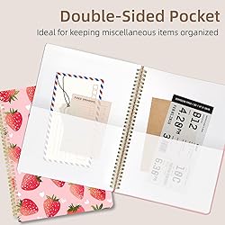Stanoha Cute Spiral Notebook journal A4 Aesthetic
