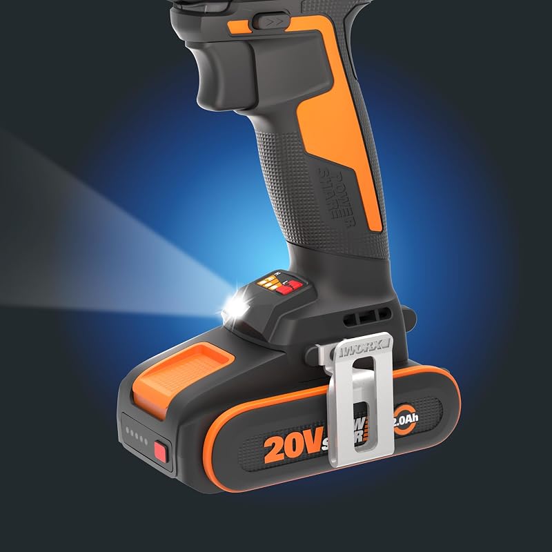 WX265 Akku Schlagschrauber 20V, inkl. 2 x 2Ah Akkus & Ladegerät