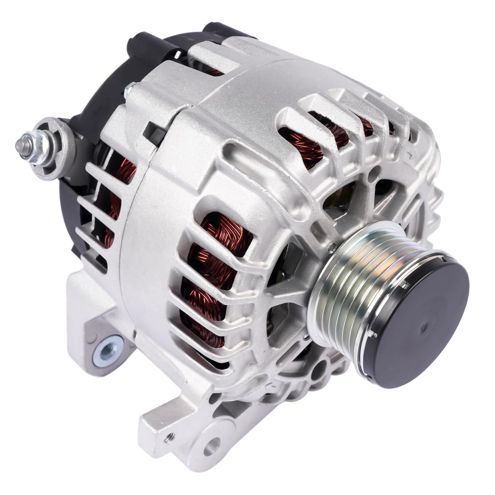 Photo 1 of Enocos 11648 Alternator 12V 120Amp 6-Groove Clutch Compatible with 2014 2015 2016 2017 2018 2019 2020 N'-issan Rogue 2.5L L4, Replace# TG12C152 23100-4BA0B 23100-4BA0A