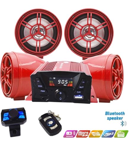 Bluetooth　audio Amazon.com: XYC UTV,ATV, Anti-Theft Bluetooth Motor Remote