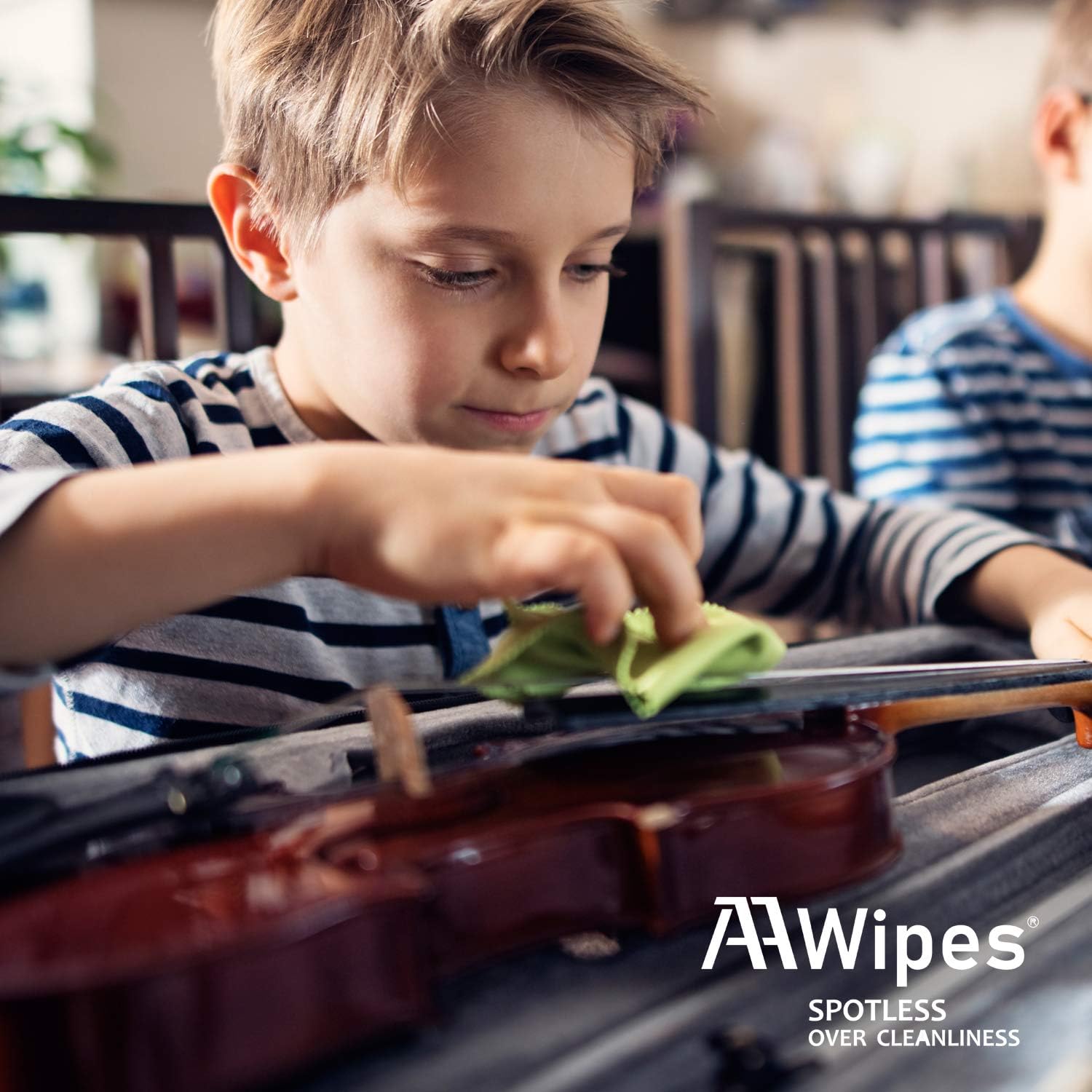 AAwipes Guitar Cloths Microfiber (3-Pack 12"x12") Plush Polishing Cloths for Musical Instruments Premium Polishing & Cleaning Cloths for Guitar Violin Piano Clarinet Trumpet Sax Universal: Musical Instruments