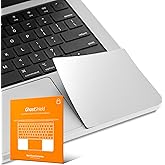 UPPERCASE GhostShield Premium Palm Rest Protector Skin Cover Set, Scratches and Wear Protection, Compatible with MacBook Pro 