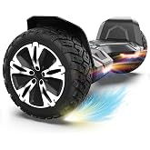 Gyroor Warrior G2 8.5"Off Road Self Balancing Scooter for Kids Adults | 8.5 inch all terrain hoverboard with Bluetooth speaker &amp; LED lights. UL 2272 certified self balancing board for kids.