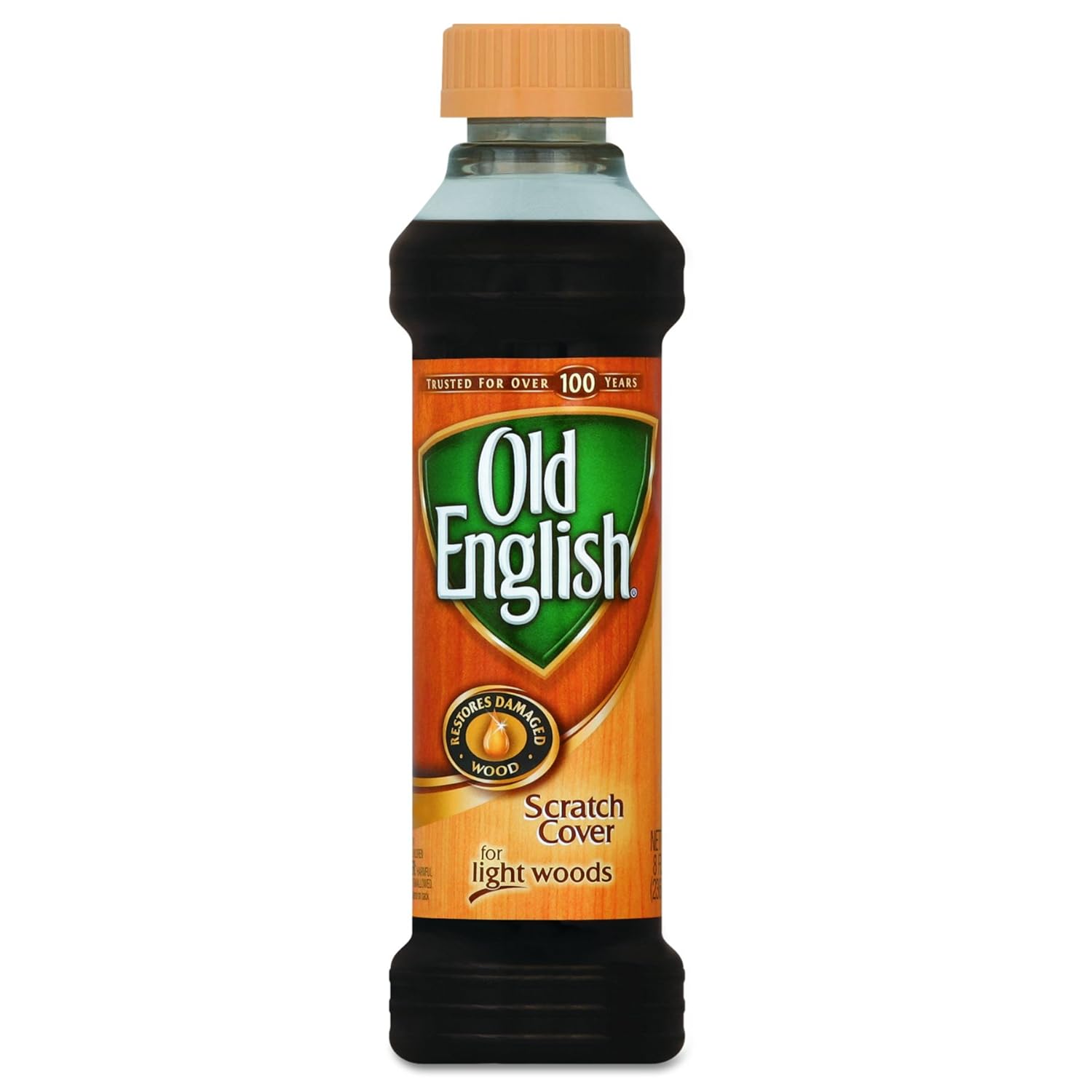 Old English Scratch Cover For Light Woods, 8 fl oz Bottle