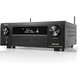 Denon AVR-X4800H 9.4 Ch Home Theater AV Receiver, 8K UHD, 125W x 9 | Dolby Atmos DTS:X, Pro IMAX Enhanced, Auro-3D, HEOS Wireless Multi-Room Music, VRR ALLM Gaming, HDR10+ Dolby Vision, eARC