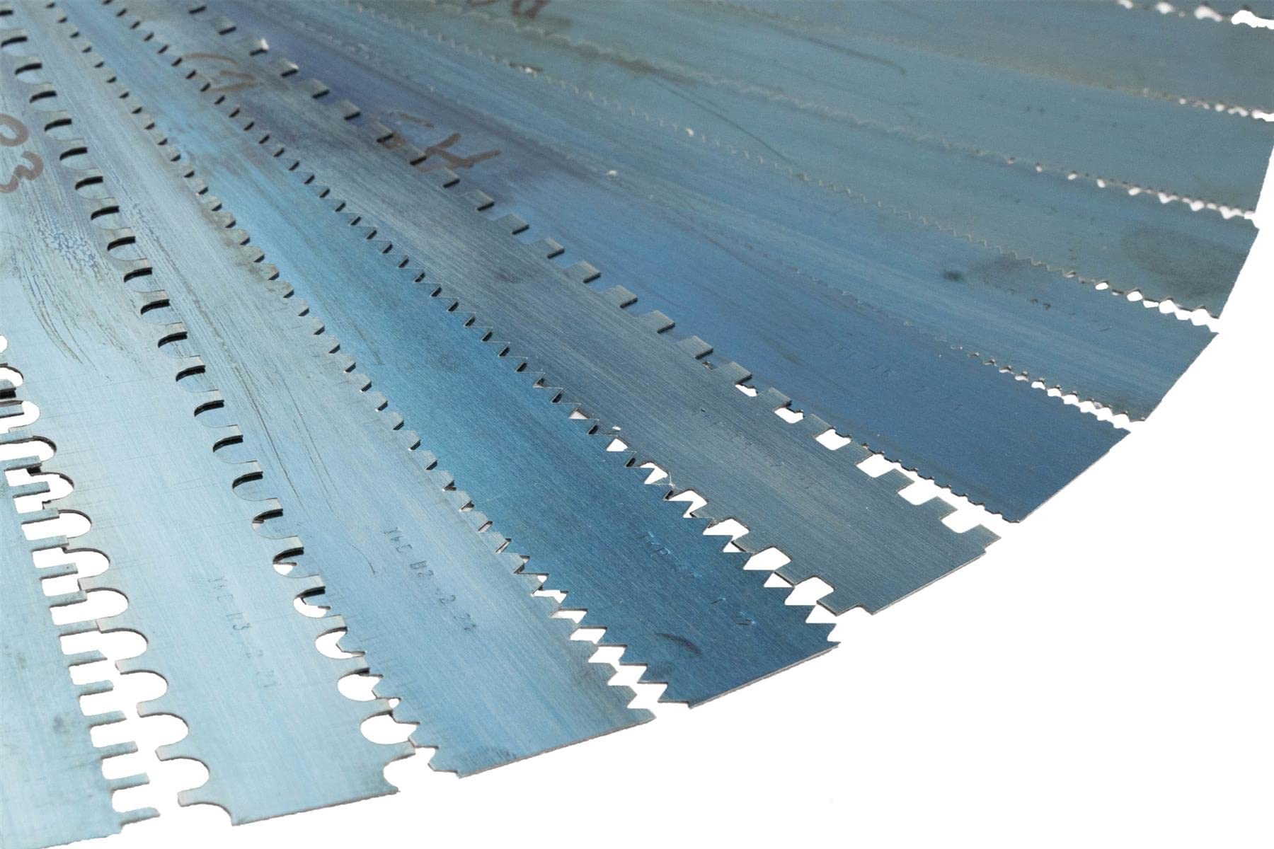 Toolty Steel Replaceable Notched Blade - for Epoxy Resin Squeegee - 280mm - B1 - DIY