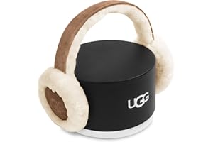 UGG Kids Earmuff with Plush Sheepskin Comfort, Snug Fit Headband - Minimalist Embroidered Logo - Warm Cold Weather Wear