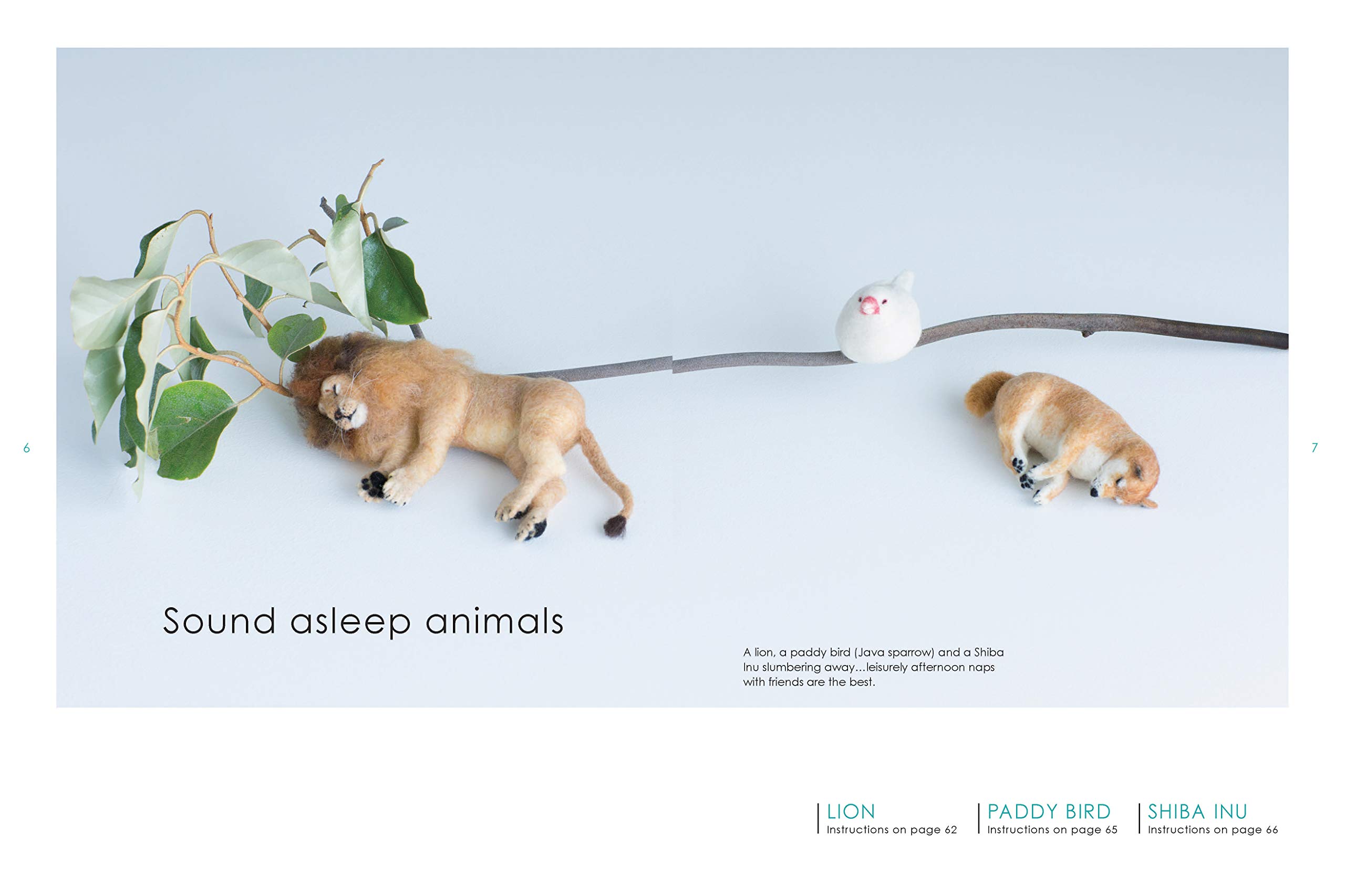 Yuko Sakuda Lovable Felted Animals: Enchanting Mascots, Pets and Accessories