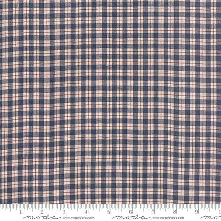 Per 1 4 Metre Moda Vive La France Wovens Silky Dark Blue