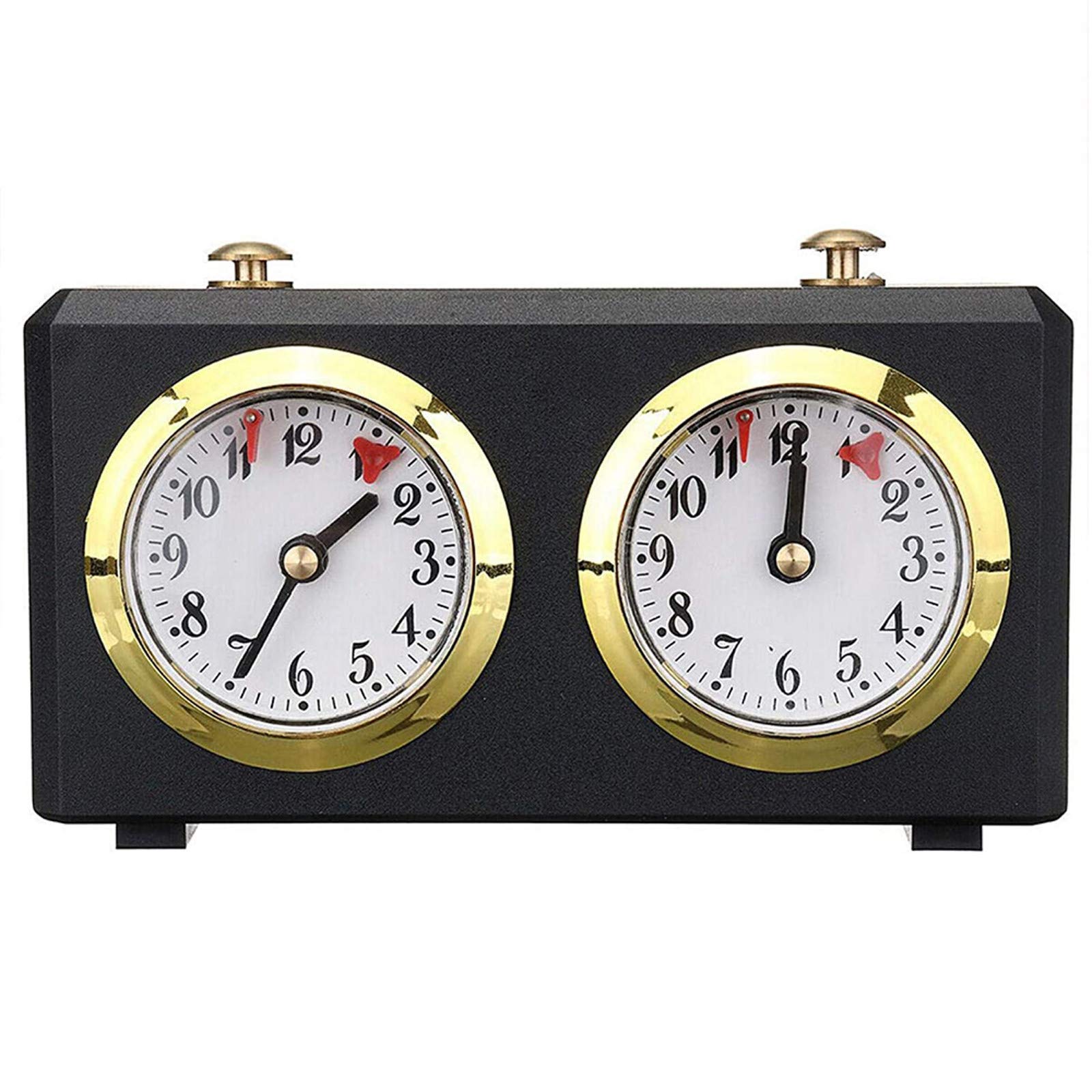 Chess Clock Timer, Portable & Professional Chess Clock Analogue Vintage Old, Chess Game Count Down/U