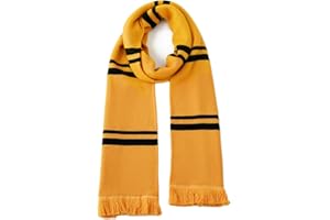 Guturris Knit Neck Scarf Magic College Styles Striped Winter Neckerchief Movie Character Cosplay Costume Accessory