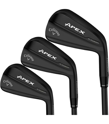 Amazon.com : Callaway Apex Ti Fusion Iron Set 4-PW (Steel