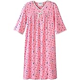 Silverts Women's No Peek Hospital & Home Care Gown