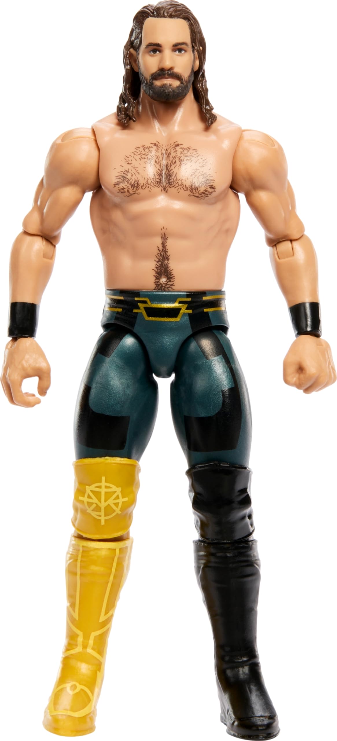 Mattel WWE Top Picks Action Figures, 6-inch Collectible Seth Rollins with 10 Articulation Points & Life-Like Look