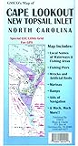GMCO Cape Lookout Map, New Topsail Inlet, North
