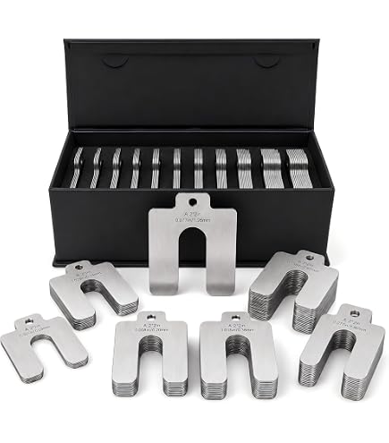 Amazon.com: Hot Racing W5X 5x6x0.1mm Steel Shims (10) : Industrial