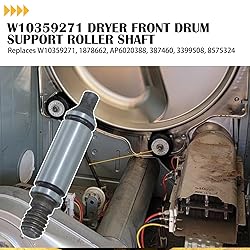BOSFLAG W10359271 dryer front drum support roller