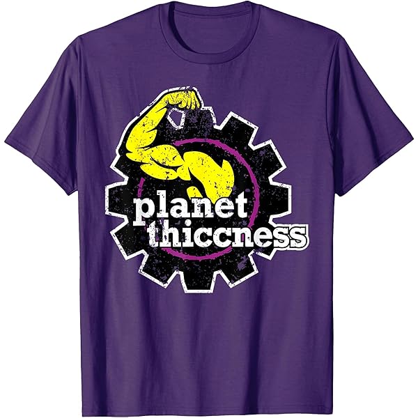 Amazon.com: Planet Thiccness Gym Thickness Funny Joke Workout