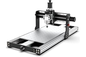ANOLEX CNC Router Machine 3060-Evo Ultra, Ball Screw & All-Metal XYZ Axis Dual Steel Linear Guides with 300W Spindle, Z-Probe, Limit Switches, E-Stop, ideal for Aluminum, Copper, Stainless steel, Wood