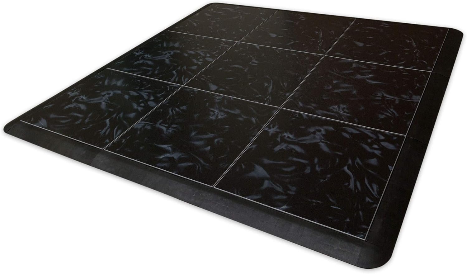 SnapFloors 3X3 Modular Dance Floor Kit (3' x 3'), 21 Piece (Luxury
