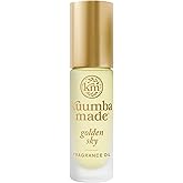 Kuumba Made Golden Sky Fragrance Oil, Long-Lasting Small-Batch Perfume Roller, Vegan, Alcohol-Free, 0.15 Fl Oz