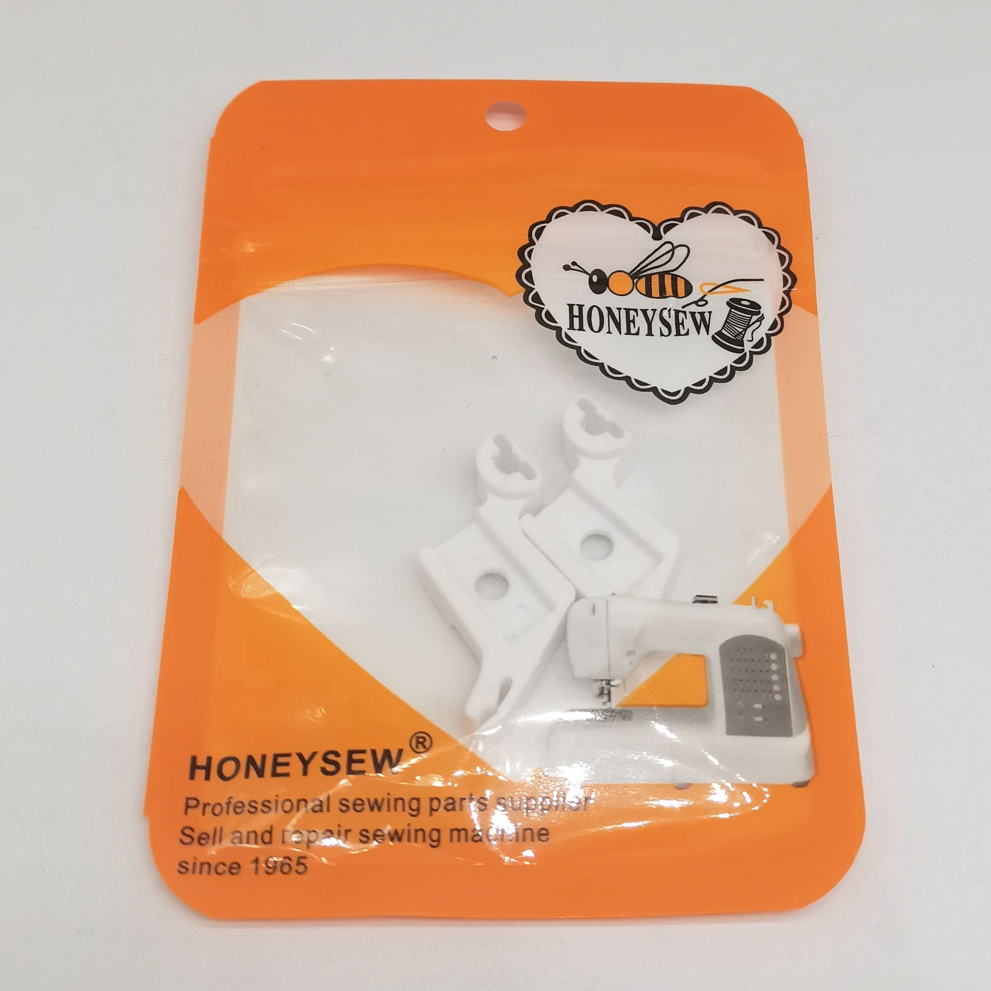 HONEYSEW 2PCS Sewing Machine Presser Foot Shank Adaptor Ankle for Husqvarna Viking 4124112-01,4124112-45,4124112-45,4123471-01,4126161-01,412616101#4124112