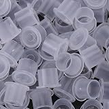 Wandisy 1000pcs Tattoo Ink Cups Pigment Microblading Eyebrow Disposable Plastic view 3