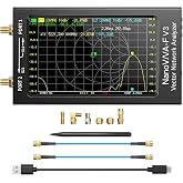 SEESII NanoVNA-F V3 Vector Network Analyzer 1MHz-6GHz | 4.3" VNA Antenna Analyzer for HF/VHF/UHF, Measures S Parameters, SWR, Phase, Delay and Smith Chart with RTC, 801 Scan Points