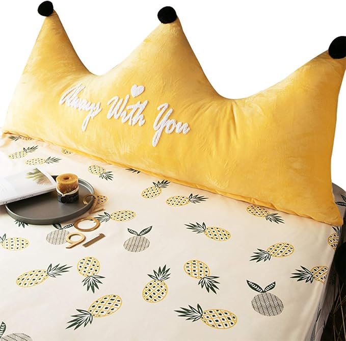 GH-YS Almohadas Suaves para Leer Junto a la Cama, cojín para cabecera