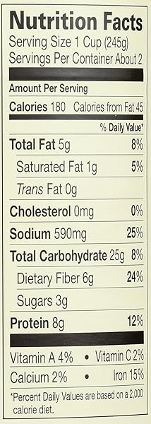AMY’S SOUP, VEGAN, GLUTEN FREE, ORGANIC LENTIL, 14.5 OUNCE