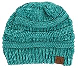 H-6800-46 Marled Ribbed Beanie - Two Tone