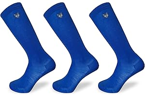 Tundra wolf kids ski socks in 80% wool. 3-pack of kids winter socks in fine knit, super insulating wool (knee length)