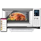 NuWave Bravo XL 30-Quart Convection Oven with Integrated Digital Temperature Probe; 12 Programmed Presets; 3 Fan Speeds; 5-Qu