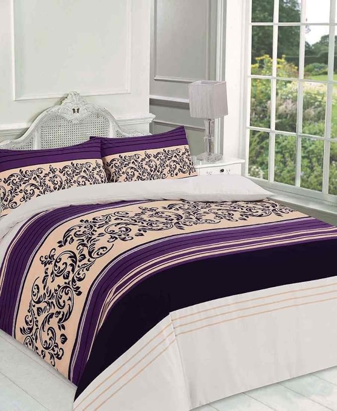 HOME TLC HTLC CAMILLA PRINTED DUVET QUILT COVER PILLOWCASE BEDDING SET