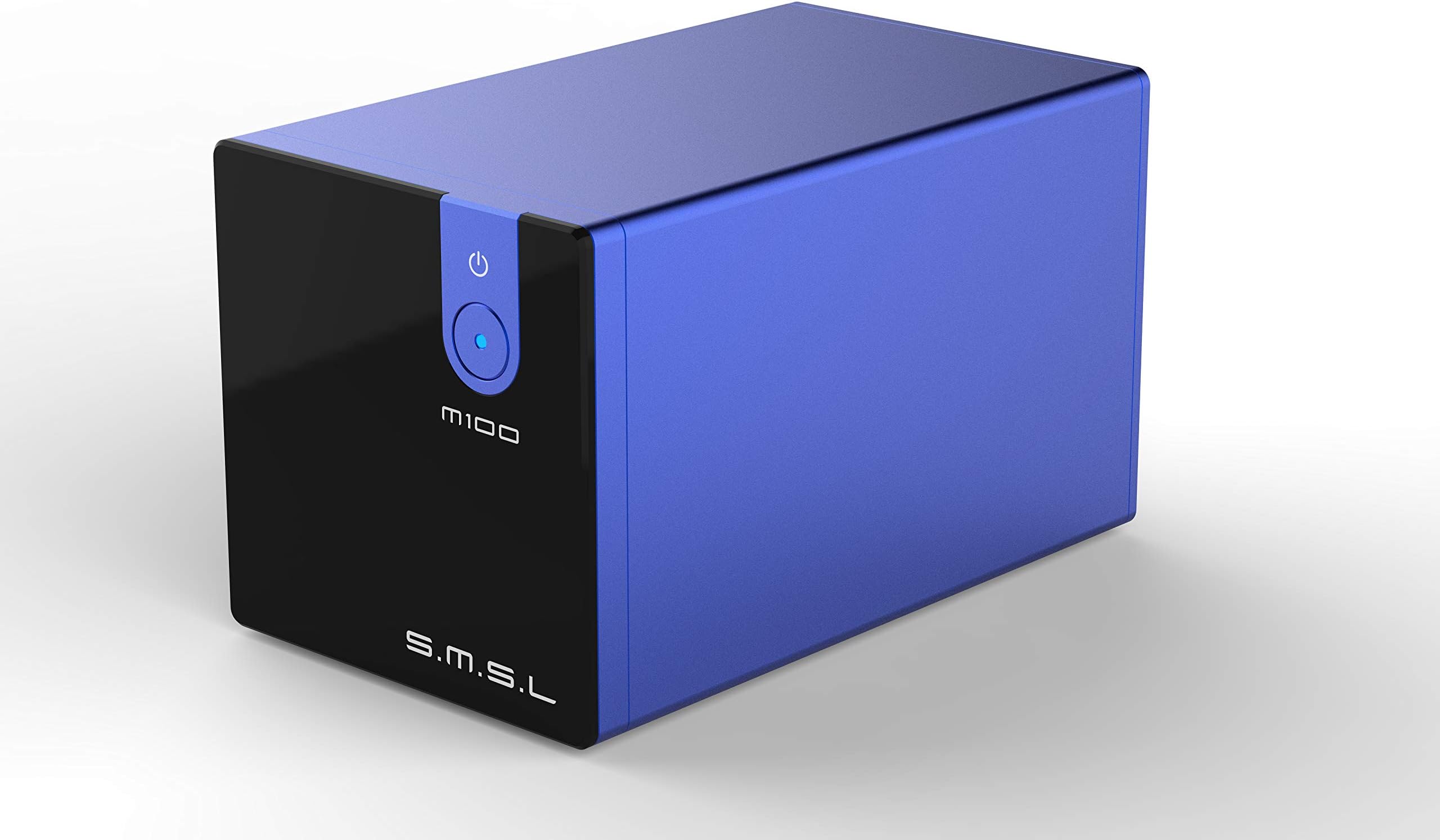 SMSL M100 AK4452 Analog Digital Converters DSD512 32Bit/768kHz USB/Coaxial/Optical HiFi DAC Decoder (Blue)