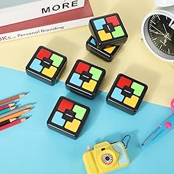 Silipull 6 Pcs Light up Memory Game Handheld