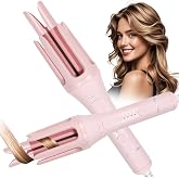 ZZR SEVEN Curling Iron, Hair Curler, Curling Wand, Beach Waver | 1.25 Inch Automatic Curlinng Iron with 4 Temp. Options, 10S Fast Heating, Anti-Scald-Tangle, Dual Voltage for Travel