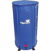 FlexiTank Collapsible Reservoir Water Tank Water Storage Barrel Container Portable for Garden Plants Gardening Greenhouse (105 gallons)