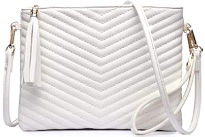 LYPULY Small Crossbody Bags for Women, Trendy Vegan Leather Shoulder Purses, Clutch Wallet with Wristlet Strap