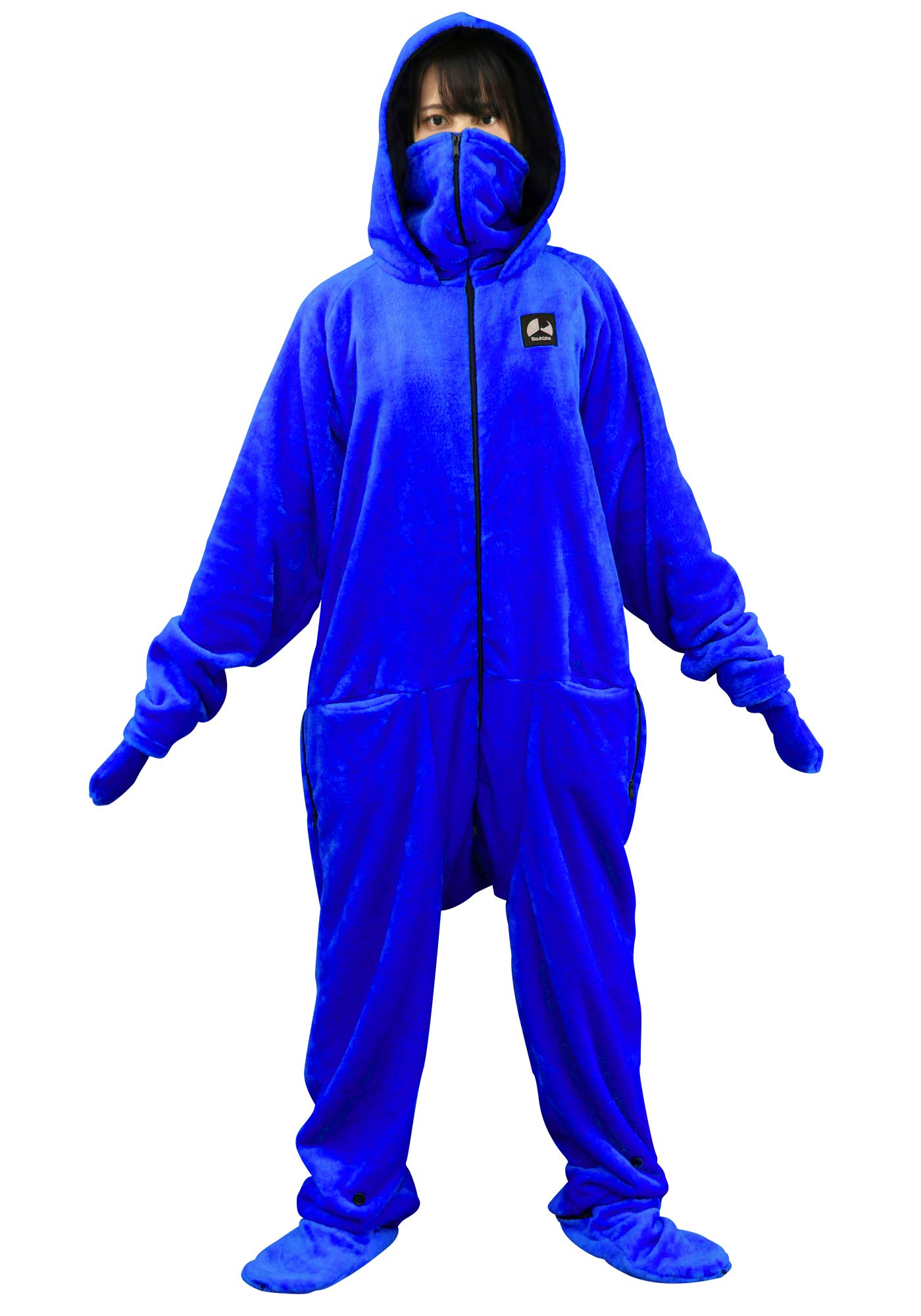 Bauhutte(バウヒュッテ) 着る毛布 ダメ着2020 ブルー Lサイズ HFD-BS-L-BU商品画像