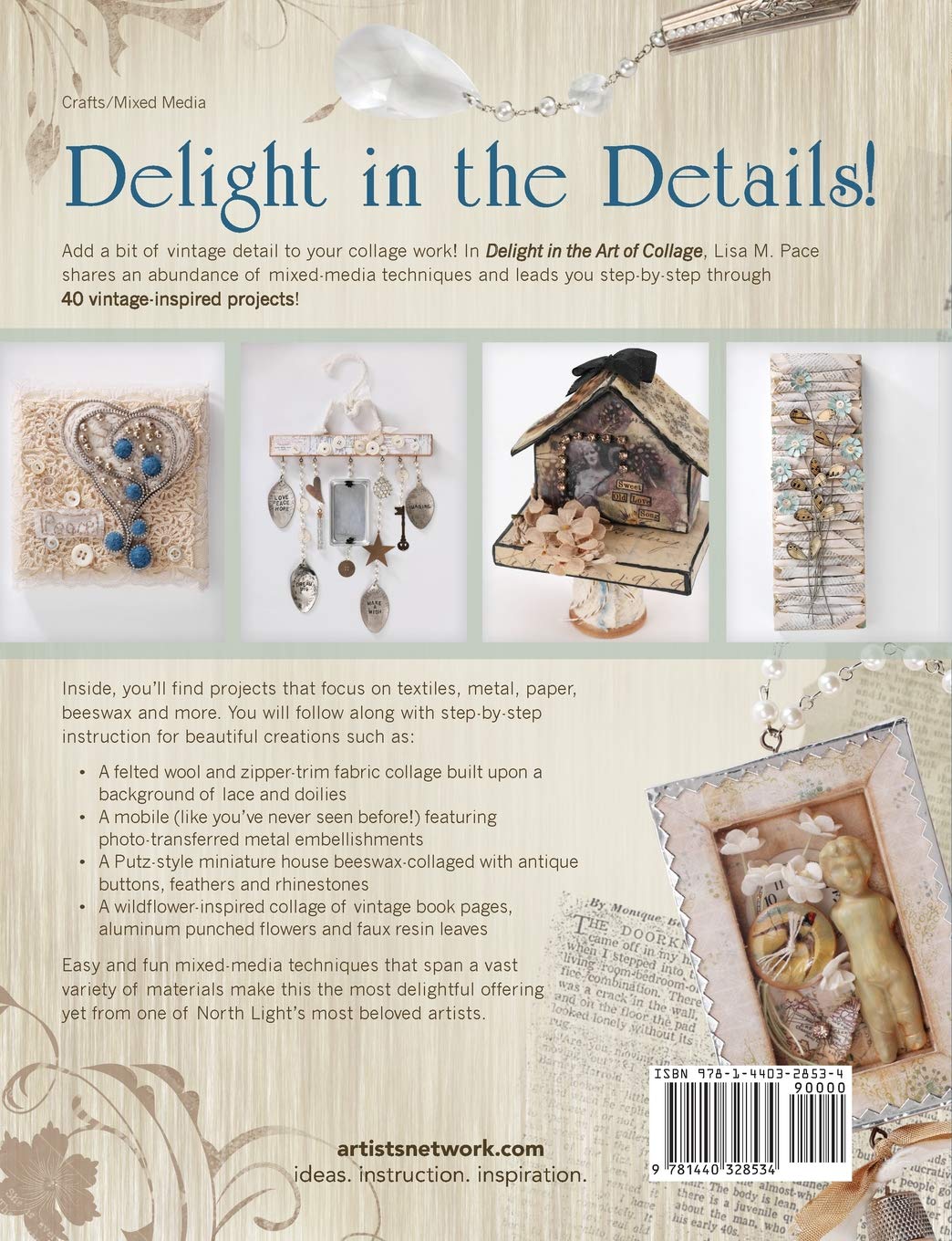 F&W Media North Light Books-Delight "In The Art Of Collage": Lisa M. Pace:  9781440328534: Amazon.com: Books