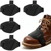 Beyierl Motorcycle Shoe Protector, 4 Pack, Adult | Adjustable Strap, For Boots