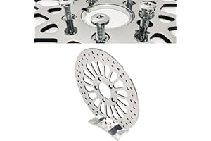 Fatflex Drilled 420 Stainless Steel 1x11.5'' Front Rotor for Harley Brake Rotors