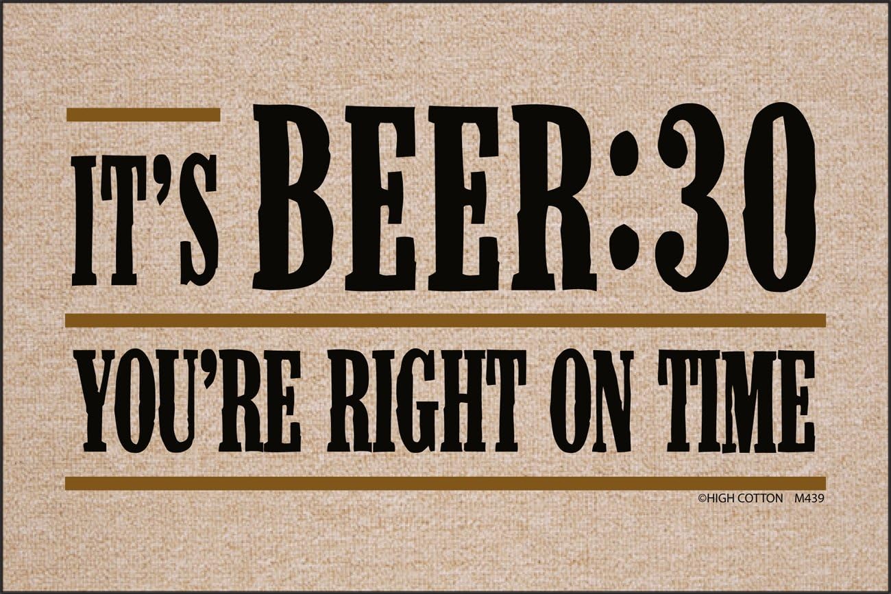 It's Beer:30 Doormat