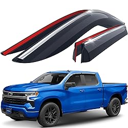 Goodyear Chrome Trim Window Deflectors for