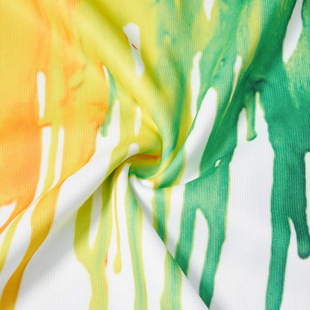 RAISEVERN Unisex Teen Girls Boys 3D Divertida Pintura Blanca impresión Manga Larga Sudaderas con Capucha Bolsillo Estudiante Sudaderas con Capucha Prendas de Vestir Exteriores 13-14T (X-Large)