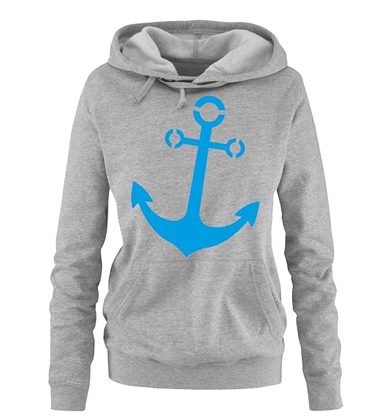 Comedy Shirts | Anker | Damen Hoodie